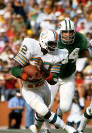 Dolphins RB Mercury Morris